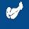 Line icon of a strong arm symbolizing strength and power.